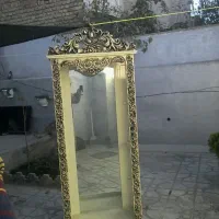 بوفه تمیز پشت آینه|بوفه، ویترین، کنسول|اسفراین, |دیوار