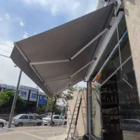 سایبان چتر و چادر فروشگاه جکی و تعمیرات