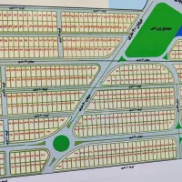 زمین جنوبی در شهرک راه آهن اندیشه