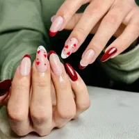 کاشت ناخن فقط ۴۵۰+ژلیش رایگان