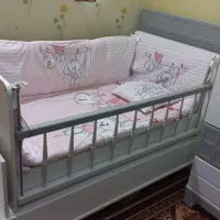 تخت خواب گهواره ای مناسب نوزاد تا ۶سال|تخت و سرویس خواب|مشهد, آزادشهر|دیوار