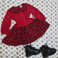 پیراهن السی مناسب یلدا و شلوار