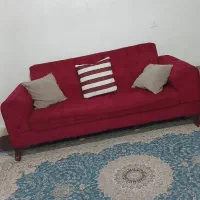 مبل چستر ۸ نفره دو رنگ