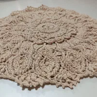 رومیزی قلاب بافی