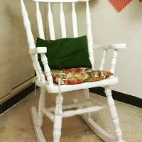 صندلی راک سفید