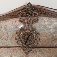 آینه و شمعدان و ساعت دیواری برنز|آینه|رباطکریم, رباطکریم|دیوار