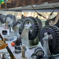 چرخ فروشگاهی و صنعتی و گاری حمل بار|فروشگاه و مغازه|مشهد, کوشش|دیوار