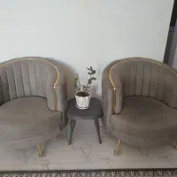 مبل راحتی استیل درحد نو|مبلمان خانگی و میز عسلی|گناباد, |دیوار