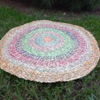 سفره حصیری رنگارنگ وزیبا|سفره، حوله، دستمال آشپزخانه|رشت, انصاری|دیوار