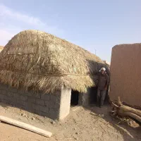 ساخت الاچیق سنتی (چوب نخل خرما)