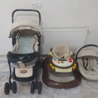 فروش ست کالسکه روروعک کریر دسته دو