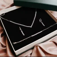 نیم ست نقره