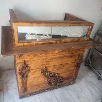 گاری چایی تمام نراط چهار چوب اهن