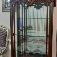 گنجه با چوب راش و منبت کاری