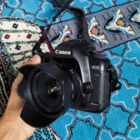 دوربین کنون 5d فول فریم لنز 50میلی متر