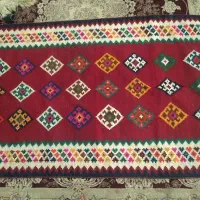 گلیم محلی دست بافت