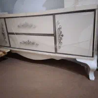 تخت دونفره ی جک دارهمراه با...|تخت و سرویس خواب|خوی, |دیوار