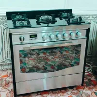 فرگاز ۵شعله شیشه ای ایمن گازدرحدنو