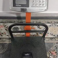 ترازو باسکولی تاشو ۱۰۰‌کیلویی . کارتخوان سیار