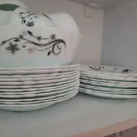 چینی آروپال ۱۲ نفره|ظروف سرو و پذیرایی|مرند, |دیوار