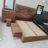 تخت دونفره مدل لیزری کد160|تخت و سرویس خواب|قم, نیروگاه|دیوار