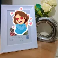قاب عکس موزیی یکال|تابلو، نقاشی، عکس|اهواز, نادری|دیوار
