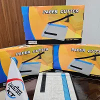 کاتر برش دهنده کاغذ مقوا سایز A4 تیغ فولادی شمشیری