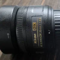 لنز نیکون ۳۵ Nikon AF-S DX 35mm f/1.8G|دوربین عکاسی و فیلم‌برداری|تهران, بهار|دیوار