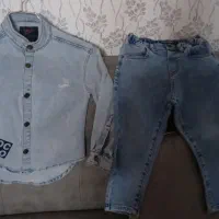 کت وشلوار جین اصل خارجی پسرانه