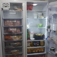 یخچال دوقولو و ال ای دی بخاری شومینه|یخچال و فریزر|مهاباد (آذربایجان غربی), |دیوار