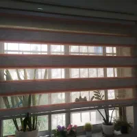 پرده زیبرا در حد نو