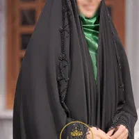 چادر مشکی عربی جده بحرینی مجلسی کدMGh|لباس|مراغه, |دیوار