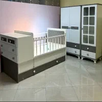 تخت و کمد سیسمونی کودک ، شرکتی و باکیفیت|اسباب و اثاث بچه|کرج, خرمدشت|دیوار