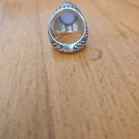 انگشتر نقره عقیق سوسنی|جواهرات|اصفهان, شهرک کوثر|دیوار