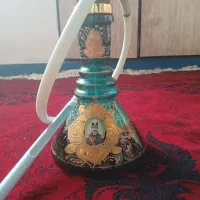 قلیان بدنه چوب و برنج