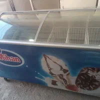 دو عدد یخچال فریزر بستنی صندوقی