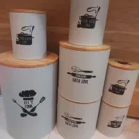 سرویس ۸پارچه اورانوس نونو|ظروف نگهدارنده، پلاستیکی، یک‌بارمصرف|قم, باجک سه|دیوار