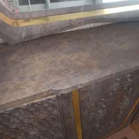 آینه کنسول تمام ام دی اف|بوفه، ویترین، کنسول|گرگان, |دیوار