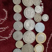 سکهای قدیمی کلکسیونی زمان شاه|کلکسیون سکه، تمبر، اسکناس|بوکان, |دیوار