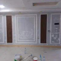 رنگ آمیزی ساختمان دیوار درب پنجره کناف وغیره|خدمات پیشه و مهارت|جیرفت, |دیوار