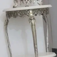 ست میز و ساعت برنز