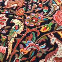 قالیچه شکارگاه افشار|فرش|تکاب, |دیوار