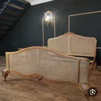 سرویس خواب تماما چوب راش طرح فرانسوی سه گل|تخت و سرویس خواب|کرمانشاه, |دیوار