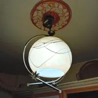 یک لوستر ۴شعله ویک تک شعله برای آشپزخانه یا اتاق|لوستر و چراغ آویز|محمدیه-قزوین, |دیوار