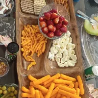 تخته سرو ، میز مزه ، شلف ، میز روستیک