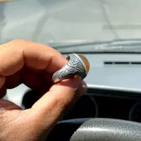 انگشتر نقره عقیق رکاب دست زمرد فیروزه - معاوضه -|جواهرات|تهران, بوستان چیتگر|دیوار