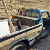 نیسان مدل 86 دوگانه سوز کامیونت تناژ3800 سوخته|خودرو سواری و وانت|یزد, |دیوار