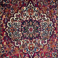 فرش دستباف ۶متری ترنج|فرش|فارسان, |دیوار