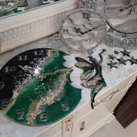 ساعت دیواری کد ۰۸ طرح سبز|ساعت دیواری و تزئینی|تهران, مجیدیه|دیوار