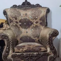 مبل سلطنتی ۷ نفره|مبلمان خانگی و میز عسلی|پاکدشت, |دیوار